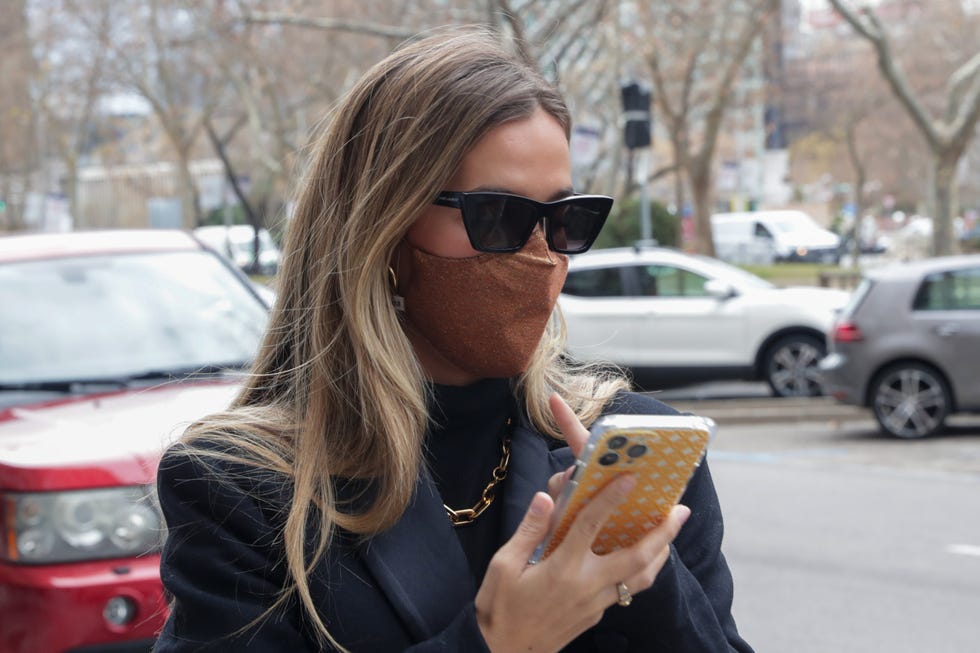 maria pombo in madrid monday, january 24, 2022
