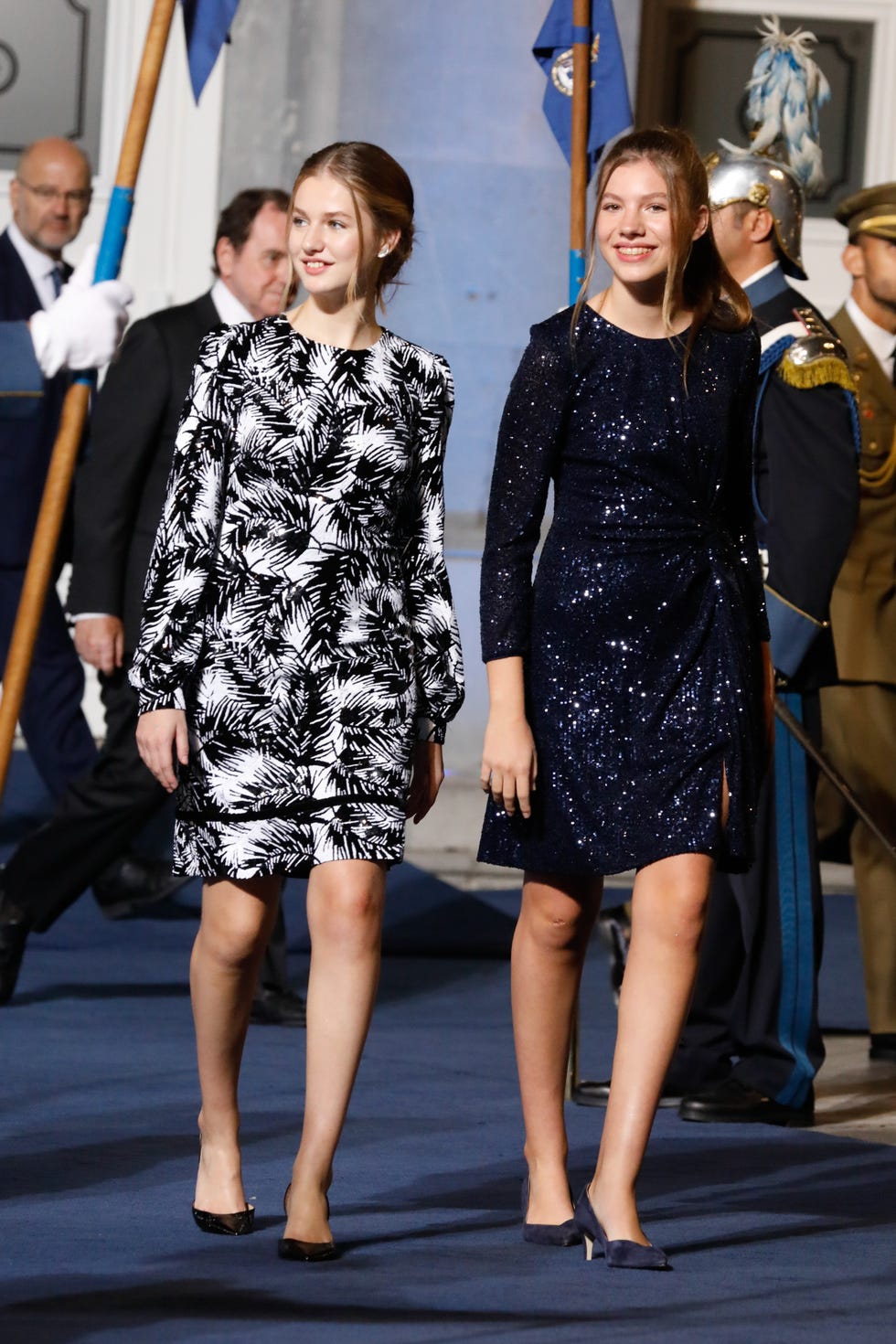 princesa asturias leonor de borbon y hermana sofía