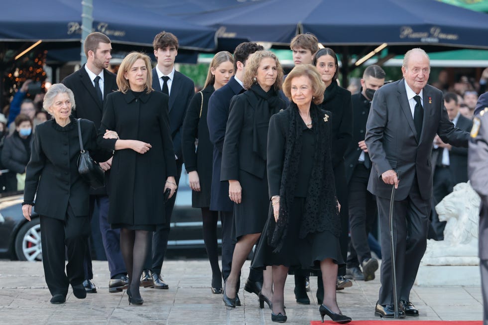 funeral constantino de grecia