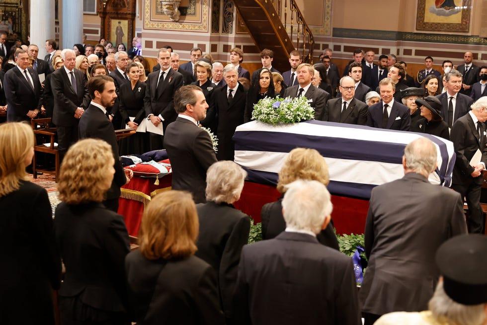 funeral constantino de grecia