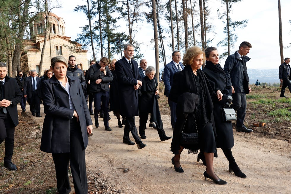 funeral constantino de grecia