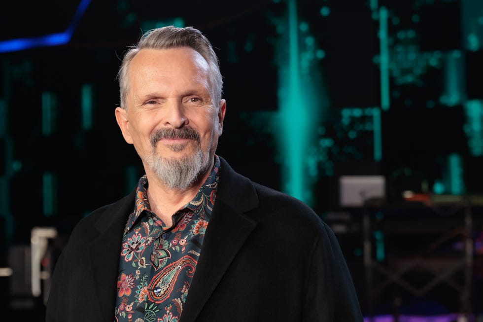singer miguel bose at photocall for tv show cover night in madrid on monday, 27 february 2023