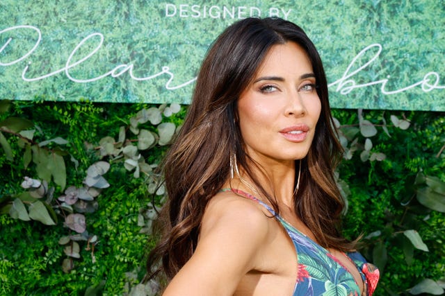 presenter pilar rubio at photocall for selmark brand event in madrid on thuesday, 25 april 2023