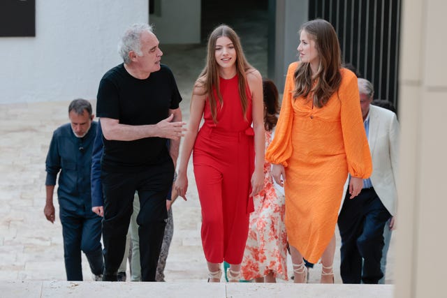 leonor, sofía y ferrán adriá