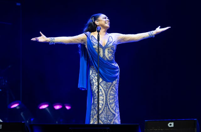 isabel pantoja en su concierto en canarias