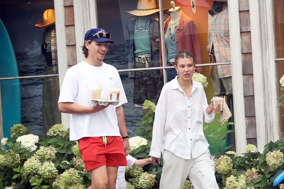 Millie Bobby Brown looks casual