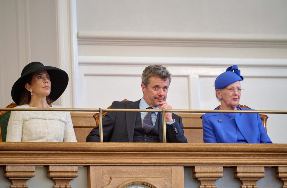 reina margarita, principe federico princesa mary
