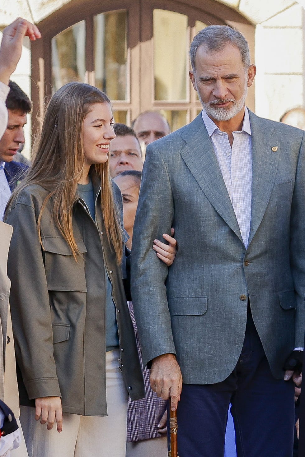 infanta leonor y rey felipe vi