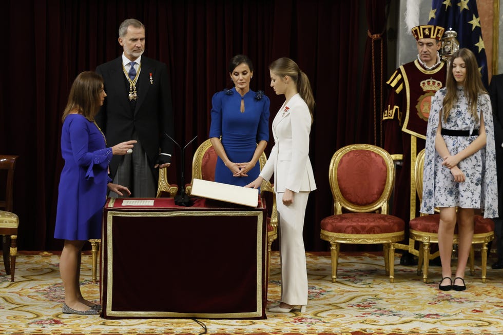 princesa leonor jura constitucion