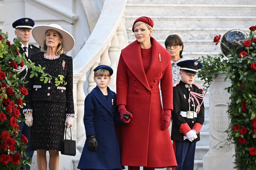 charlene de monaco y sus hijos jacques y gabriella