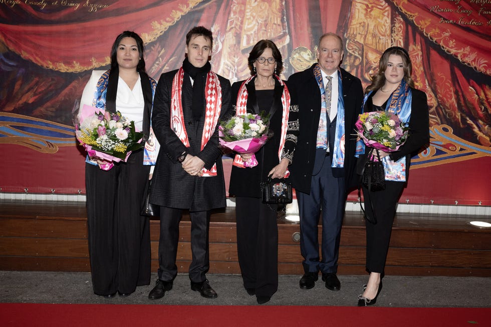 alberto de monaco en el festival internacional del circo