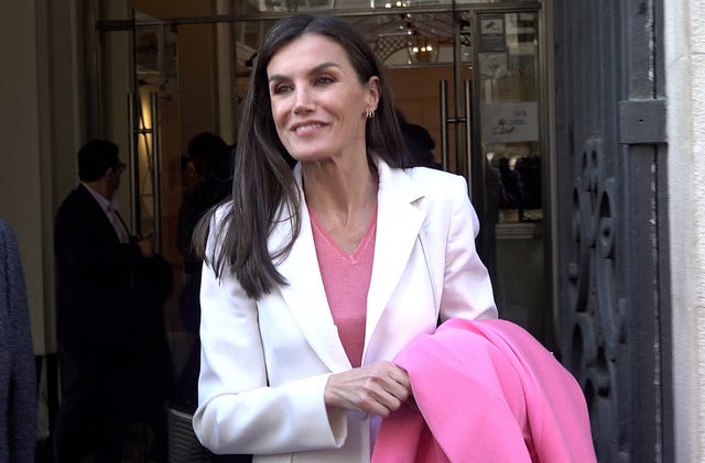 reina letizia en madrid scorsese