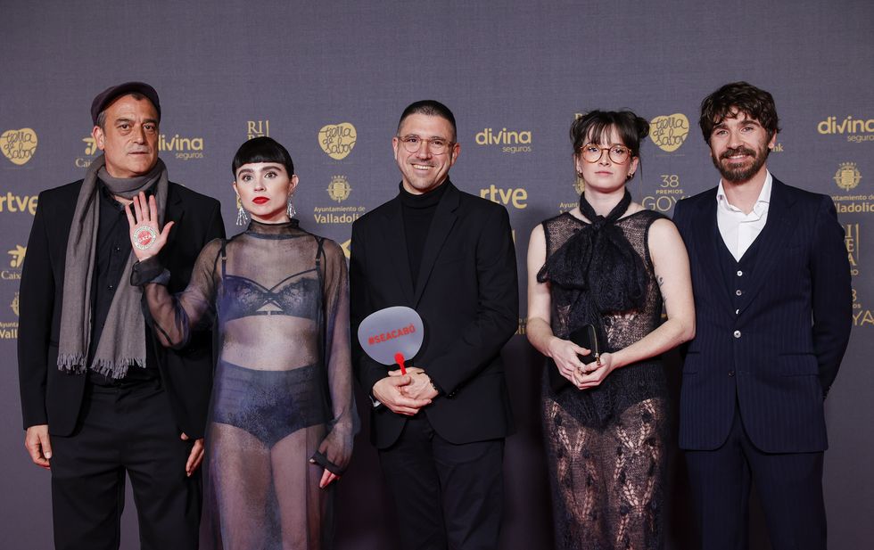 at photocall for the 38th annual goya film awards in valladolid on saturday 10 february, 2024