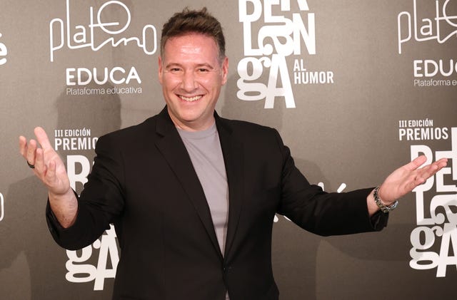 actor carlos latre during 3 edition of berlanga del humor awards in madrid on monday, 27 may 2024