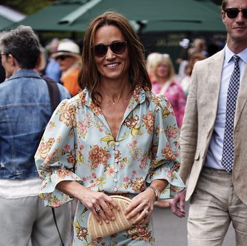 Pippa Middleton conjunto flores alpargatas cuña pippa middleton conjunto flores alpargatas cuña