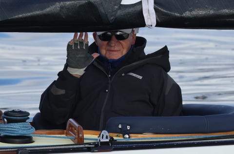 juan carlos i en sanxenxo