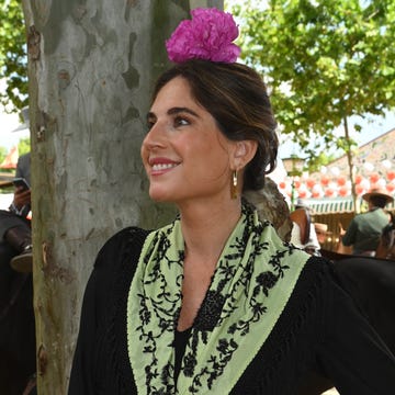 lourdes montes during feria de abril in sevilla 06 may 2025 lourdes montes during feria de abril in sevilla 06 may 2025