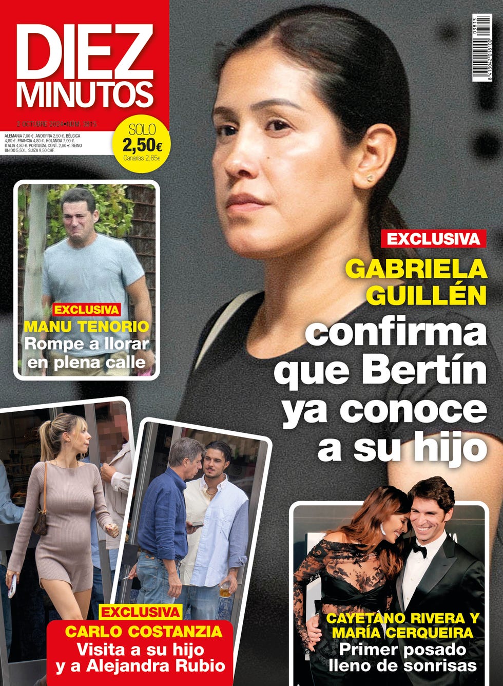 portada de diez minutos numero 3815 con gabriela guillen