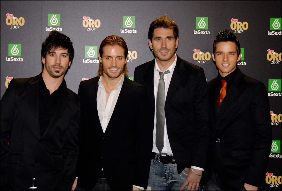 el grupo dnash en 2007, con mikel, javi, ony y basty