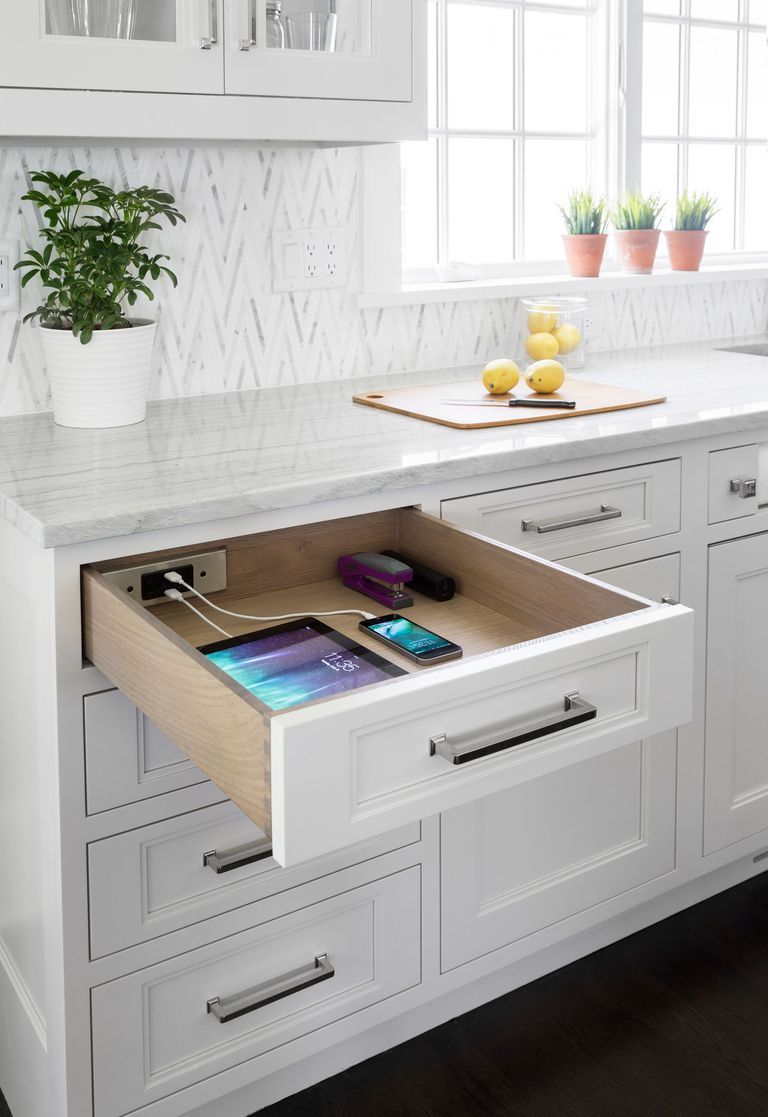 How to Add a Charging Drawer to Your Kitchen