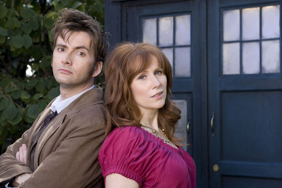 david tennant and catherine tate in doctor who series 4