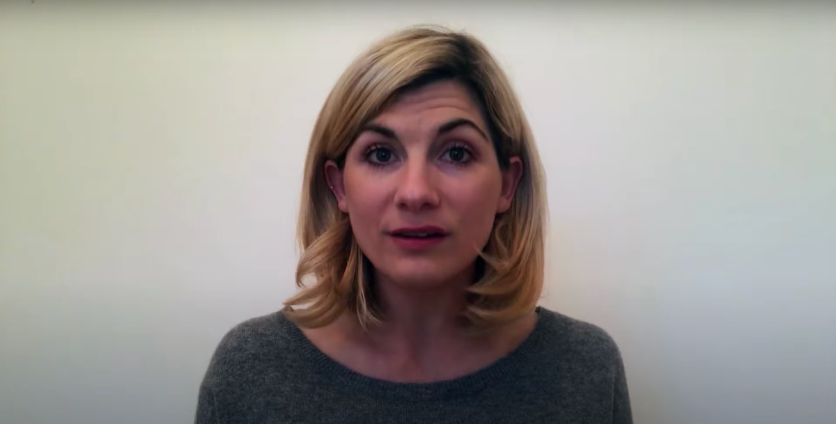 Jodie Whittaker explains background of Doctor Who lockdown speech