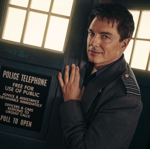 doctor who   john barrowman as captain jack harkness in 'revolution of the daleks'