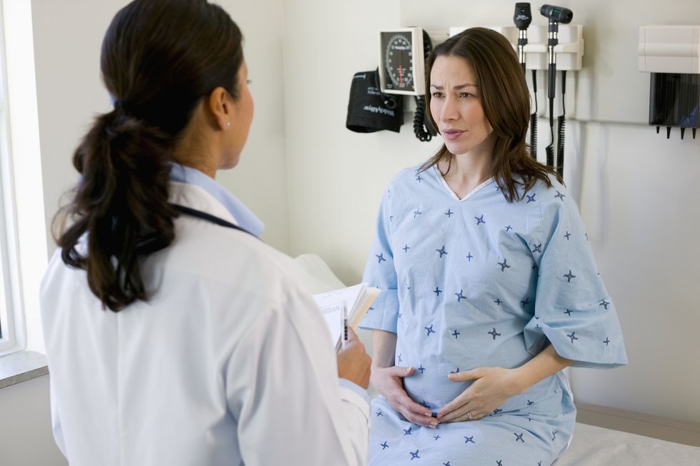 embarazada doctor