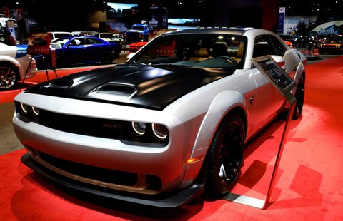 american muscle cars, 2020 chicago auto show media preview   day 1 dodge challenger srt hellcat redeye