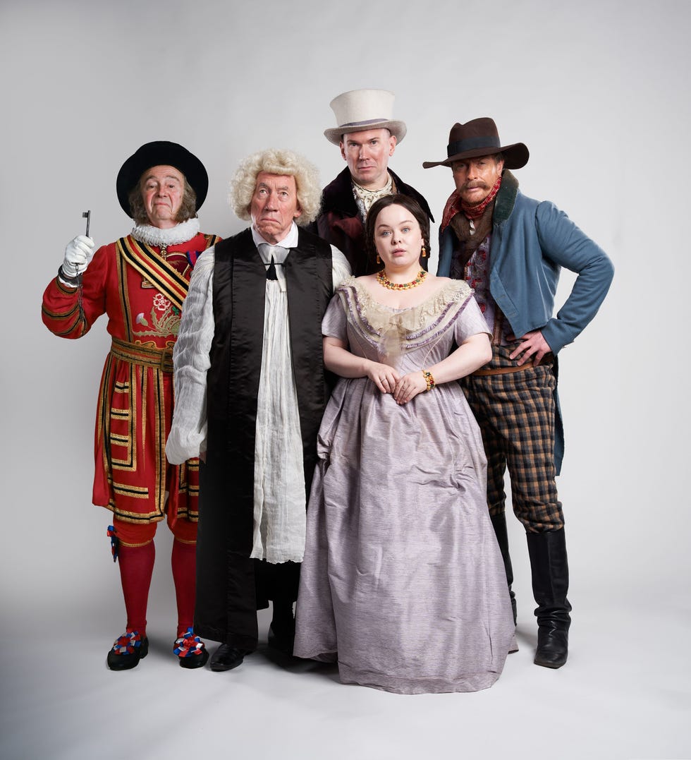 paul whitehouse, simon callow, alex macqueen, toby stephens, nicola coughlan as queen victoria, dodger christmas special