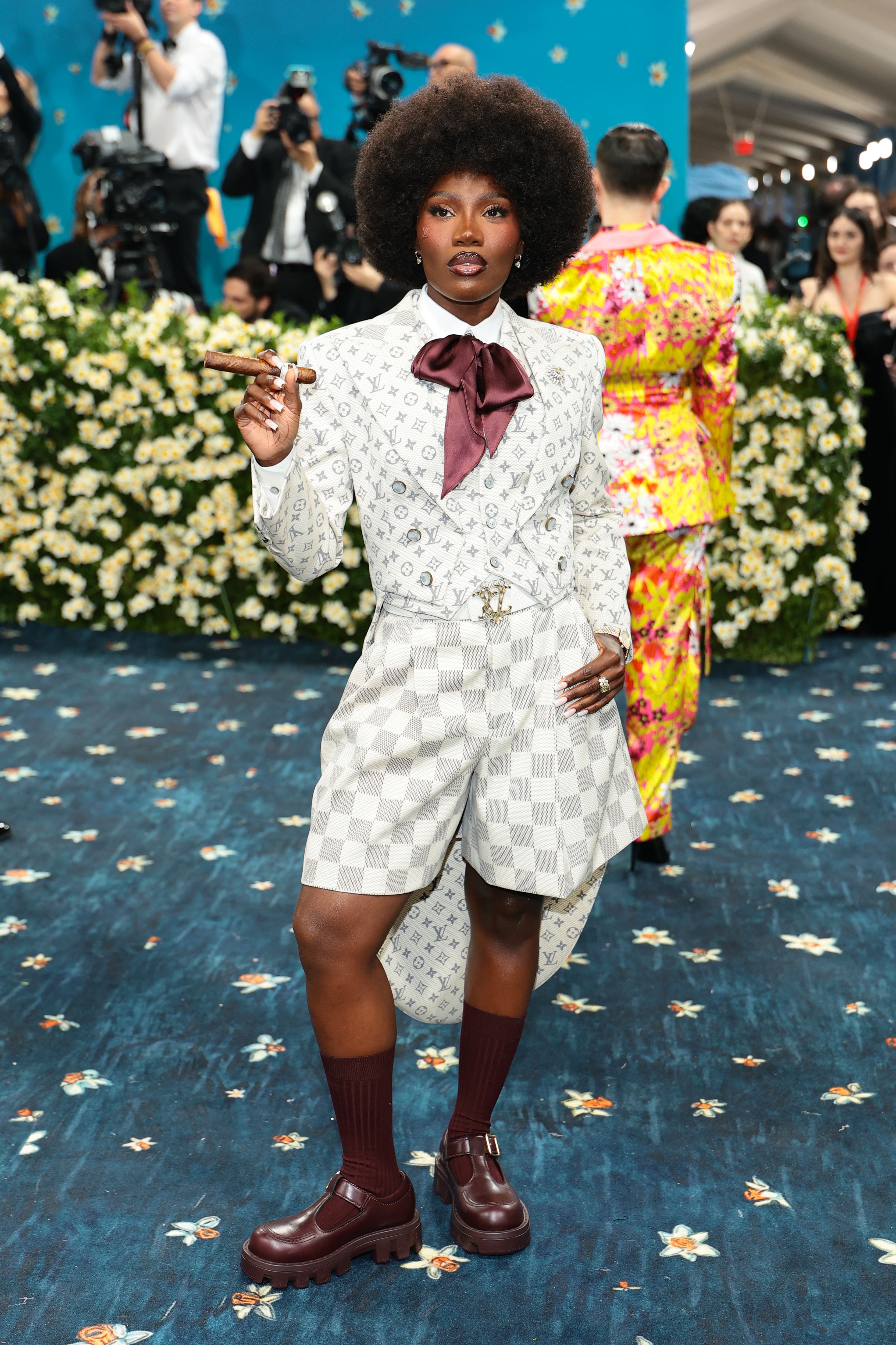 Doechii Is Divinely Dapper in a Louis Vuitton Suit at the 2025 Met Gala
