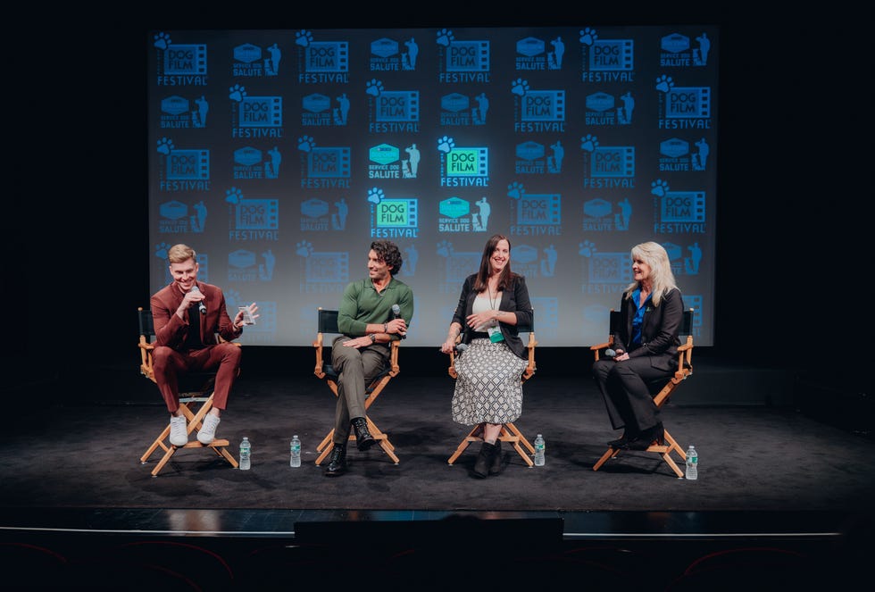 a service dog salute film panel discussion at 2024 ny dog film festival