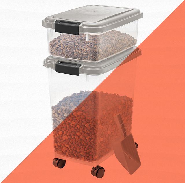 rolling pet food storage container w/ 20 lbs capacity, Five Below