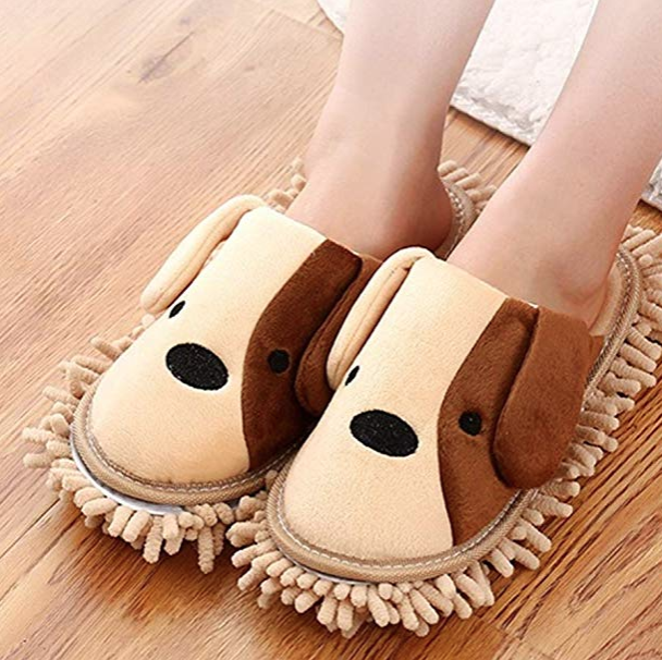 is Selling Animal Mop Slippers That Dust Your Floor -  Duster  Slippers