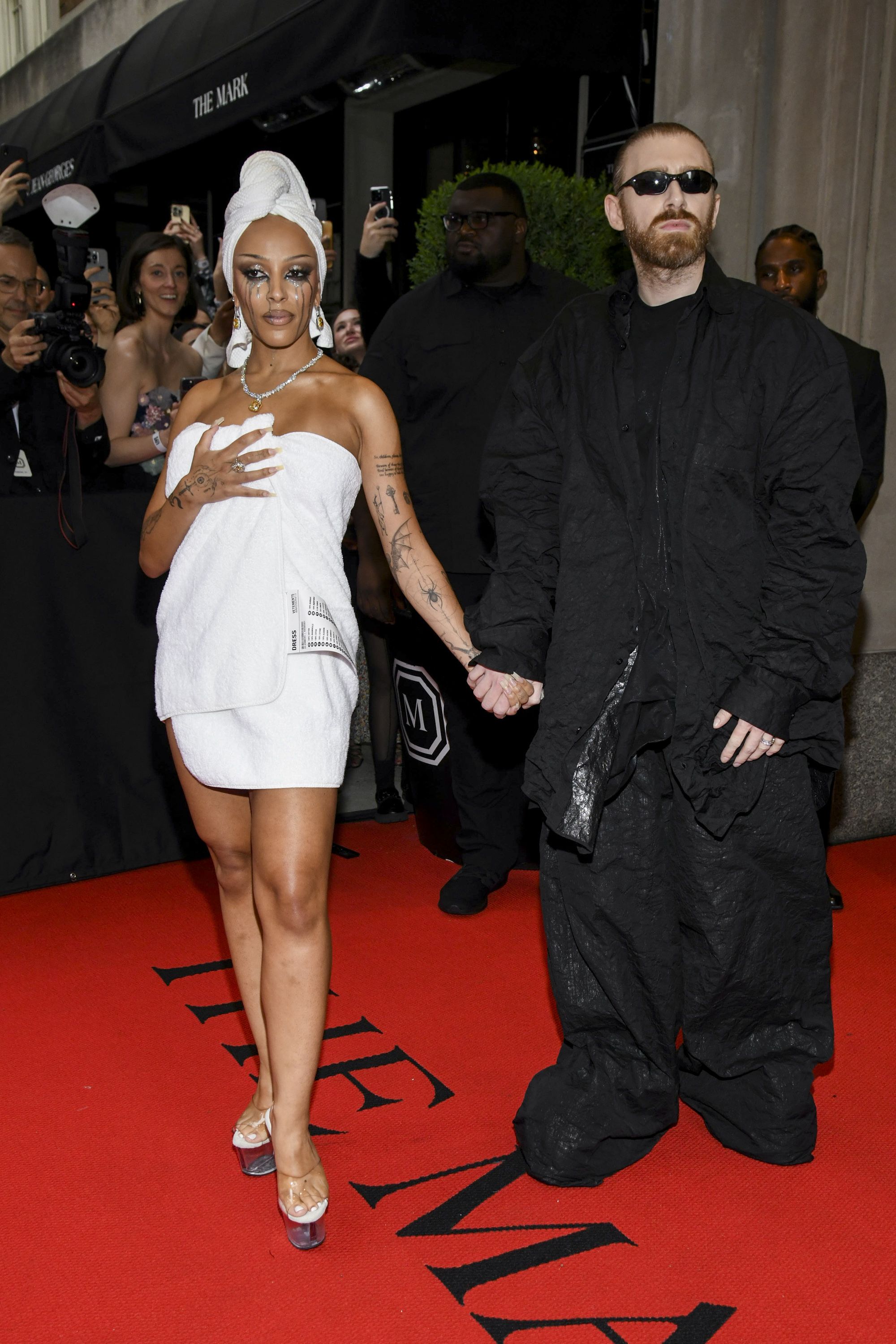 Doja Cat Wears Soaking Wet, See-Through Dress to 2024 Met Gala