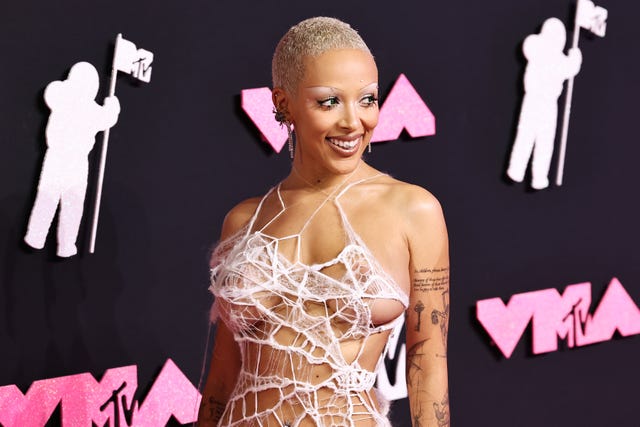 Ice Spice Wears Sheer Corset Dress to 2023 BET Awards