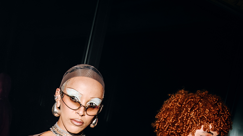 preview for Doja Cat On The Inspiration, Fashion, & Distorted Faces in 'Attention' Music Video | Harper's BAZAAR