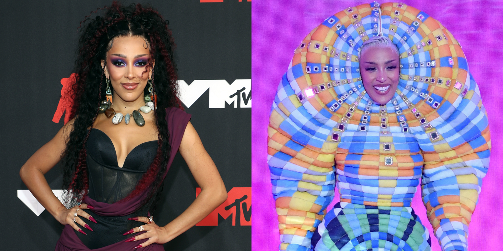 Doja Cat wears 5 fearless VMAs outfits