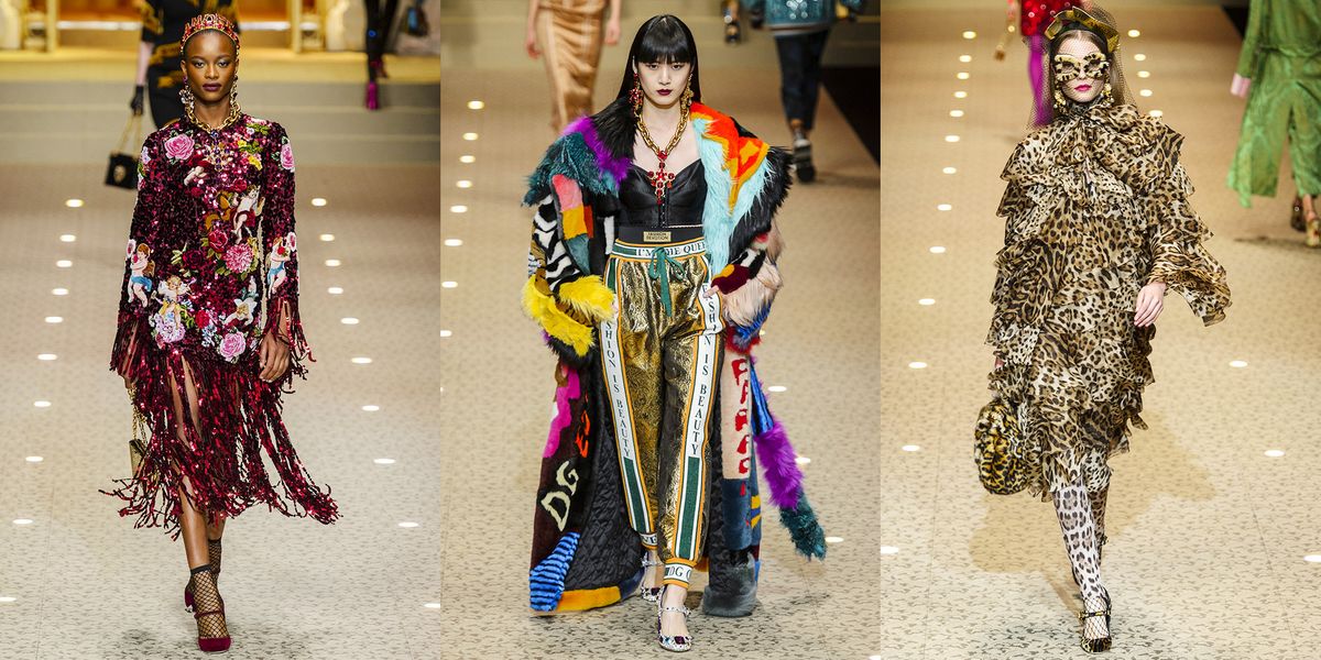 111 Looks From Dolce & Gabbana Fall 2018 MYFW Show – Dolce & Gabbana Runway  at Milan Fashion Week