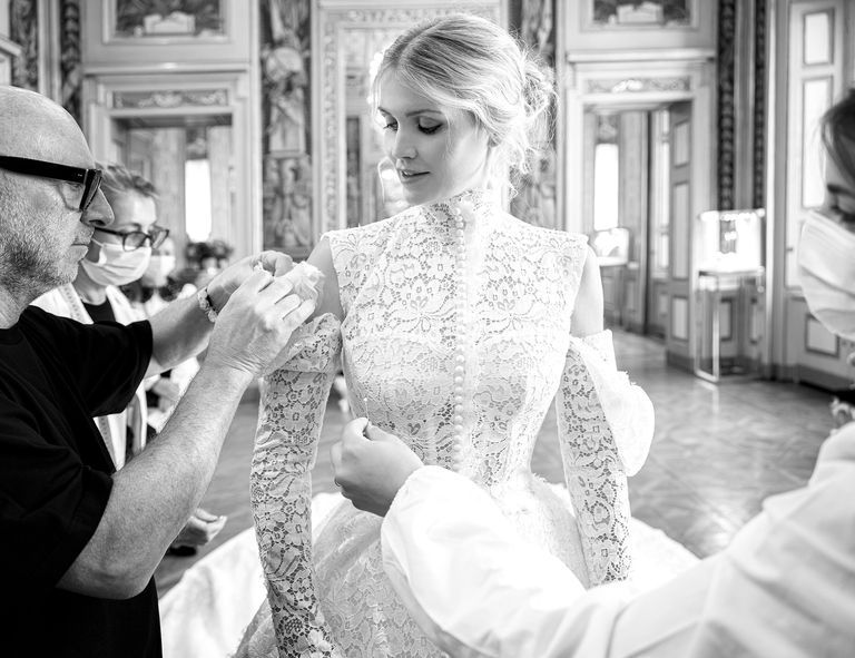 Lady Kitty Spencer : The 5 Dolce & Gabbana wedding dresses of Lady Diana's  niece for her extraordinary wedding in Rome