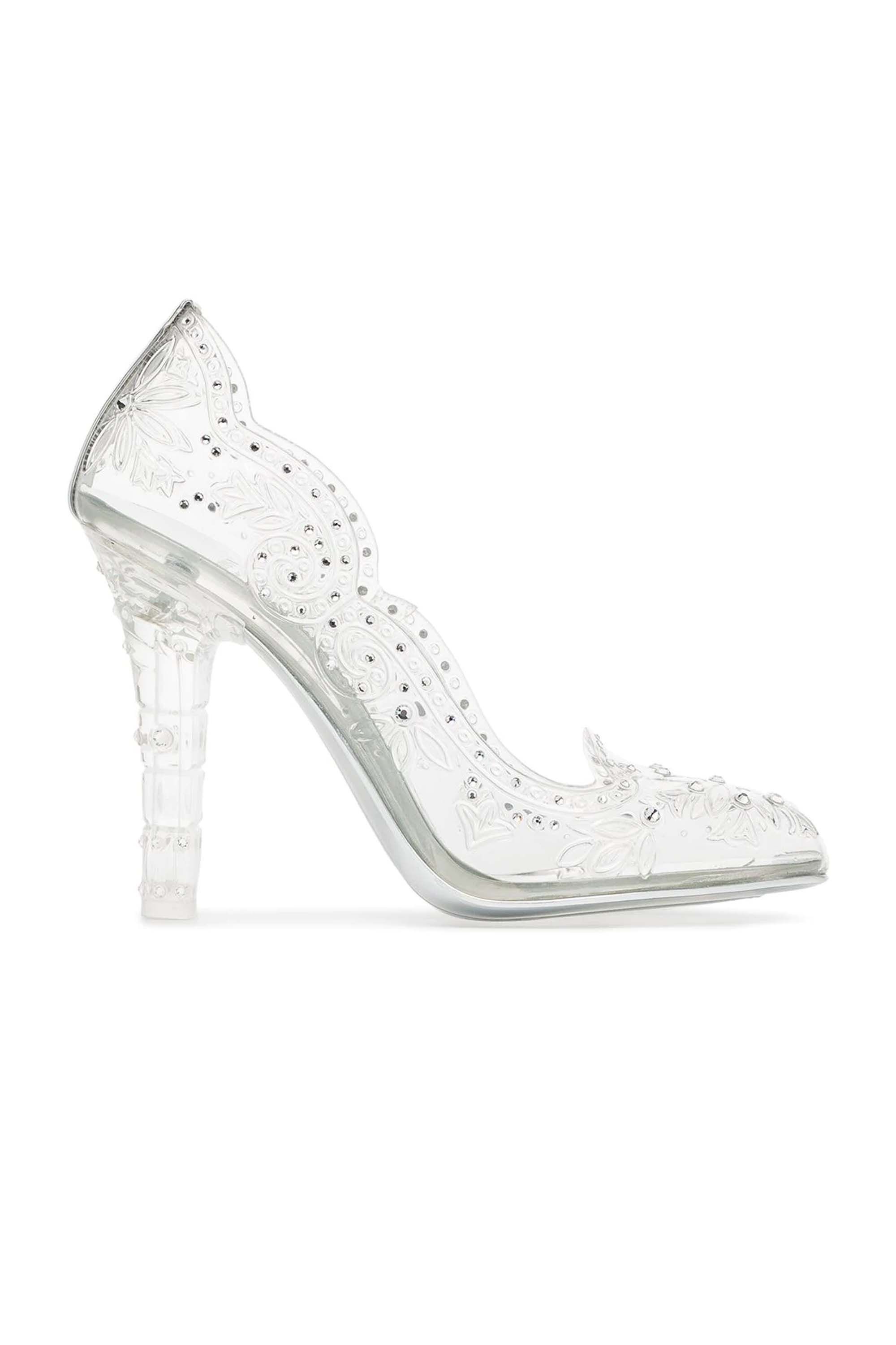 cinderella glass heels