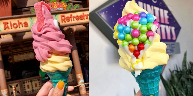 Soft Serve Ice Creams, Food, Ice cream cone, Frozen dessert, Dessert, Ice cream, Sweetness, Gelato, Sorbetes, Dairy, 