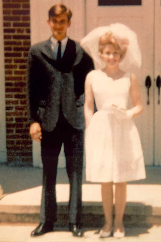 Carl Dean and Dolly Parton wedding