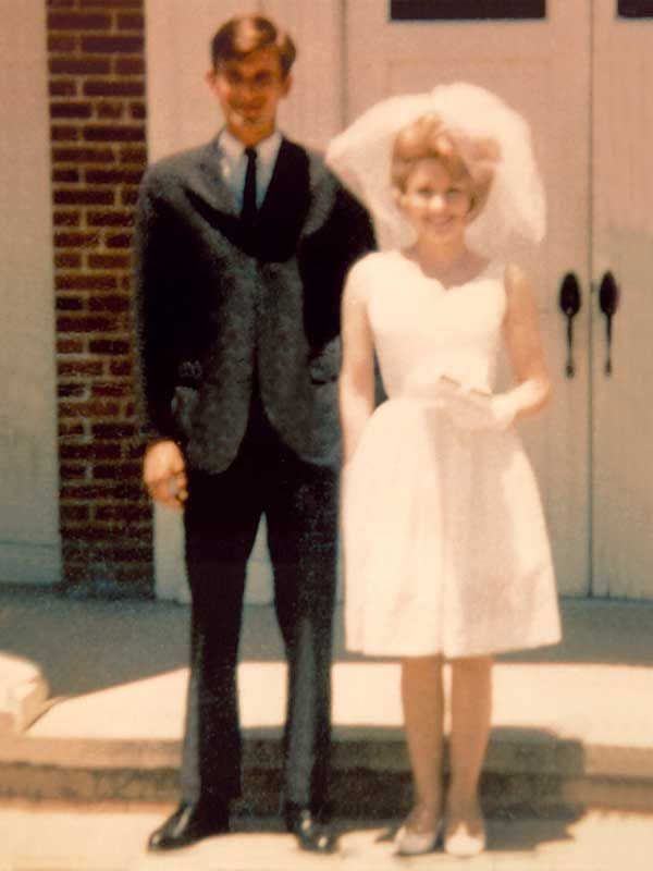 Carl Dean and Dolly Parton wedding