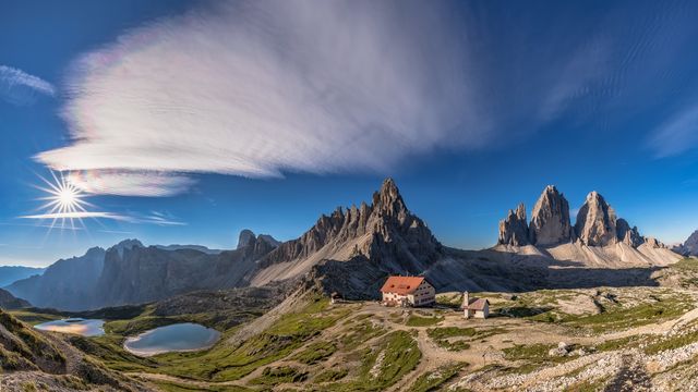 dolomite alps, panorama, south tyrol, italy, europe