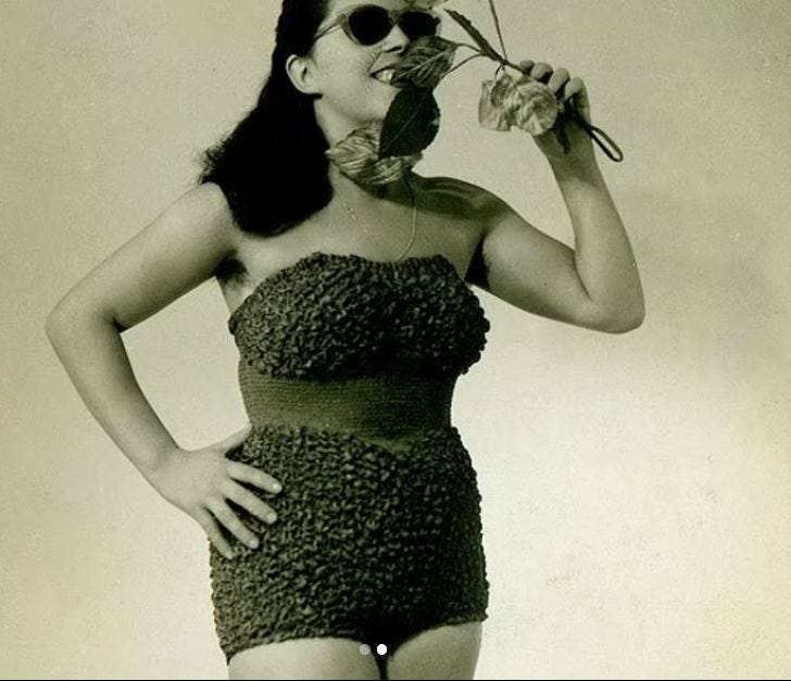 bañador elástico de dolores cortés