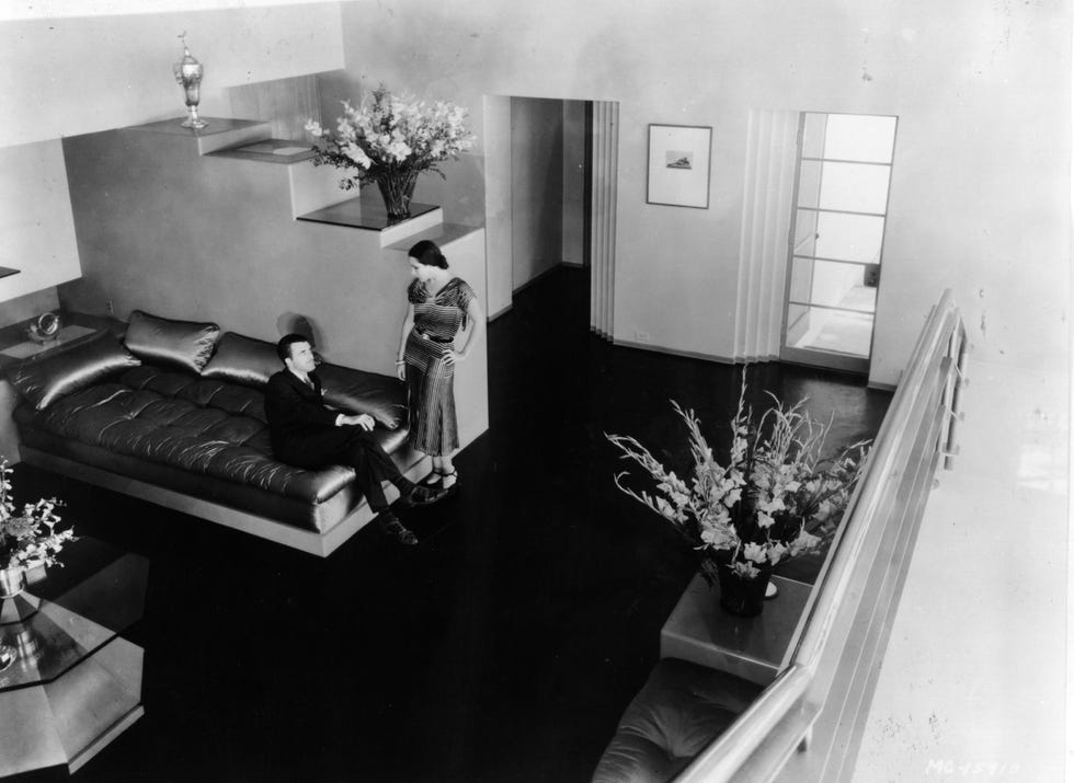 dolores del rio's living room