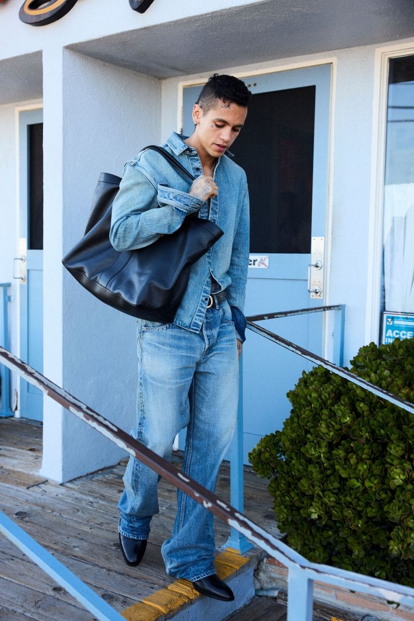 アンジョンファン様専用】SAINT LAURENT✴︎トートバッグ バッグ
