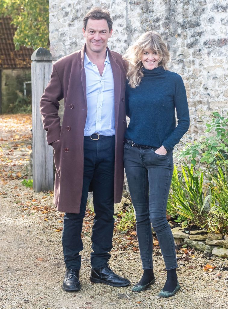 dominic west's wife speaks out on ups and downs in marriage amid lily james drama