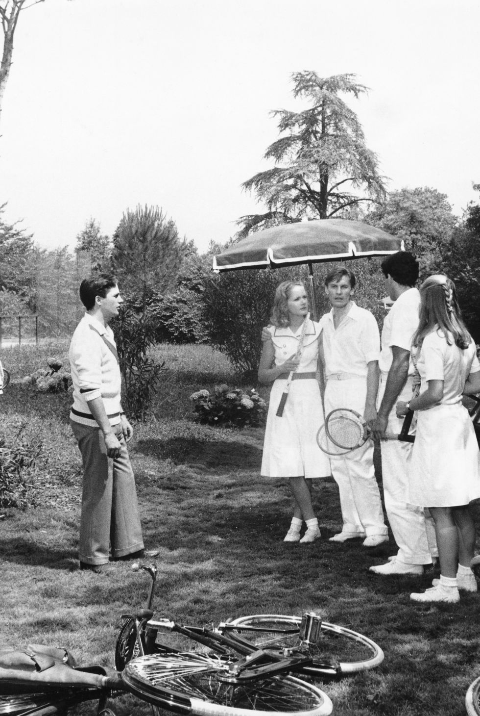 scene from the garden of the finzi continis